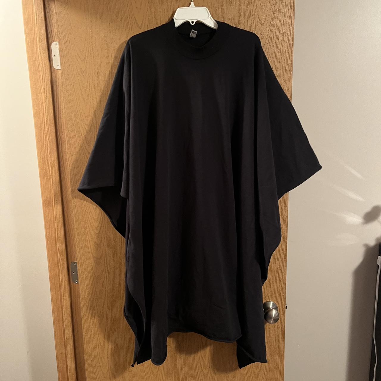 Unreleased Kanye West Sunday Service Black Poncho... - Depop