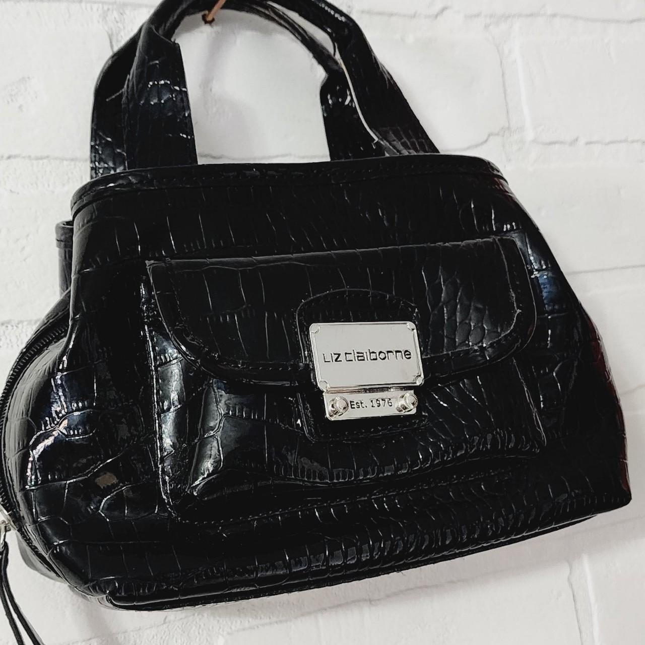 Liz Claiborne Women's Black Bag | Depop
