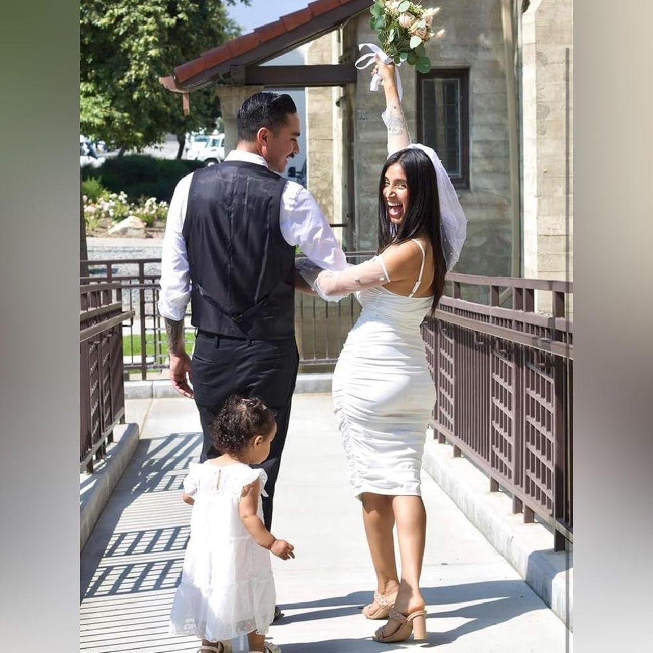 Source Unknown Women's Dress - White - S – BEAGIM… - image 2