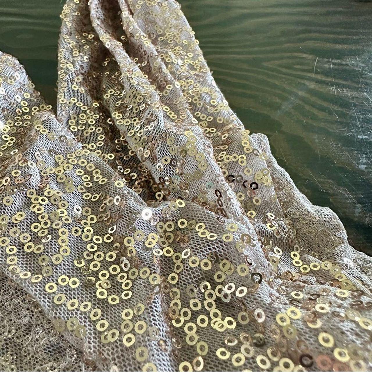 Source Unknown Women's Scarf - Cream/Gold – Add a… - image 2