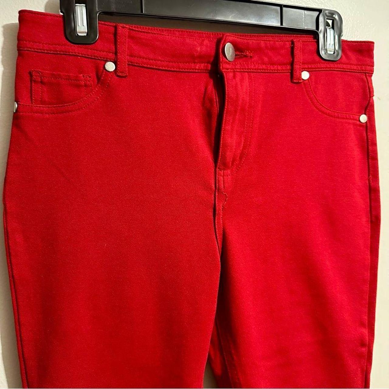 Source Unknown Women's Pants - Red - L – Chic and… - image 2