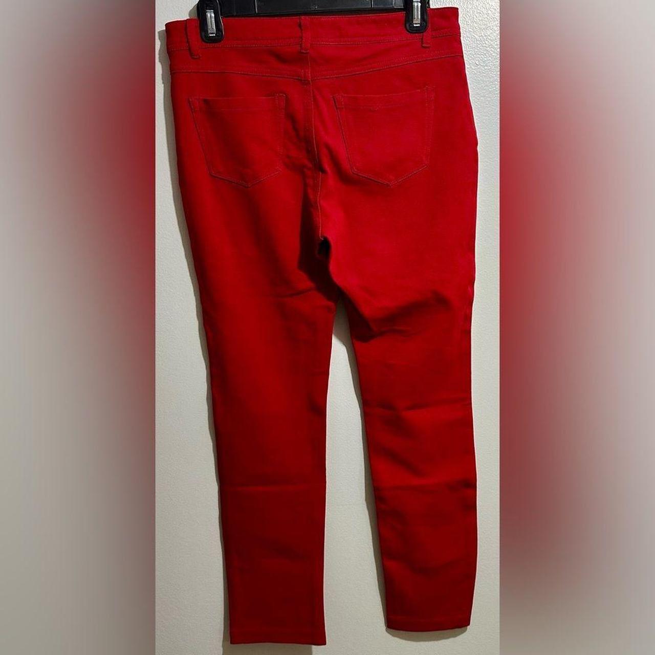 Source Unknown Women's Pants - Red - L – Chic and… - image 3