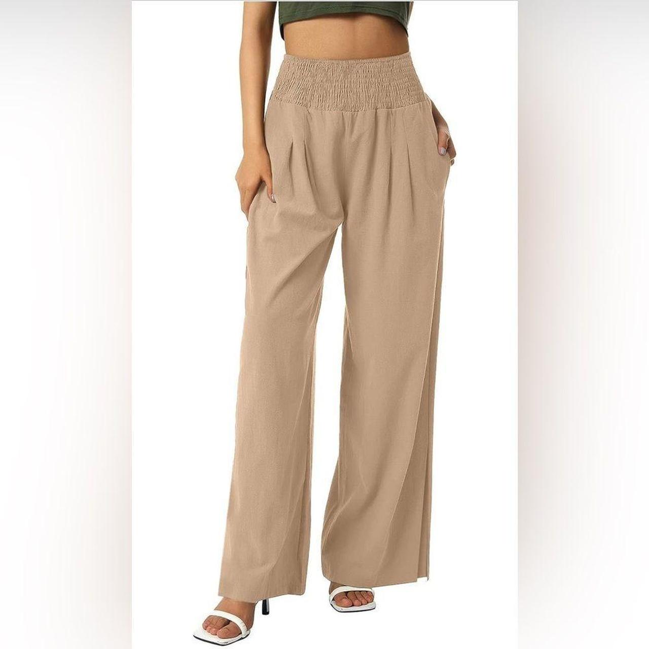 Source Unknown Women's Bottom - Tan/Tan - L – Cas… - image 1