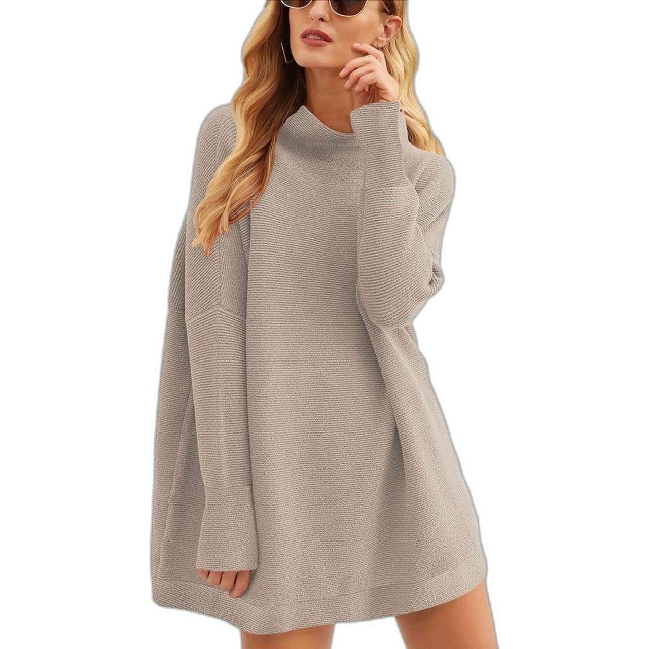 Source Unknown Women's Sweater - Tan/Cream - S – … - image 1