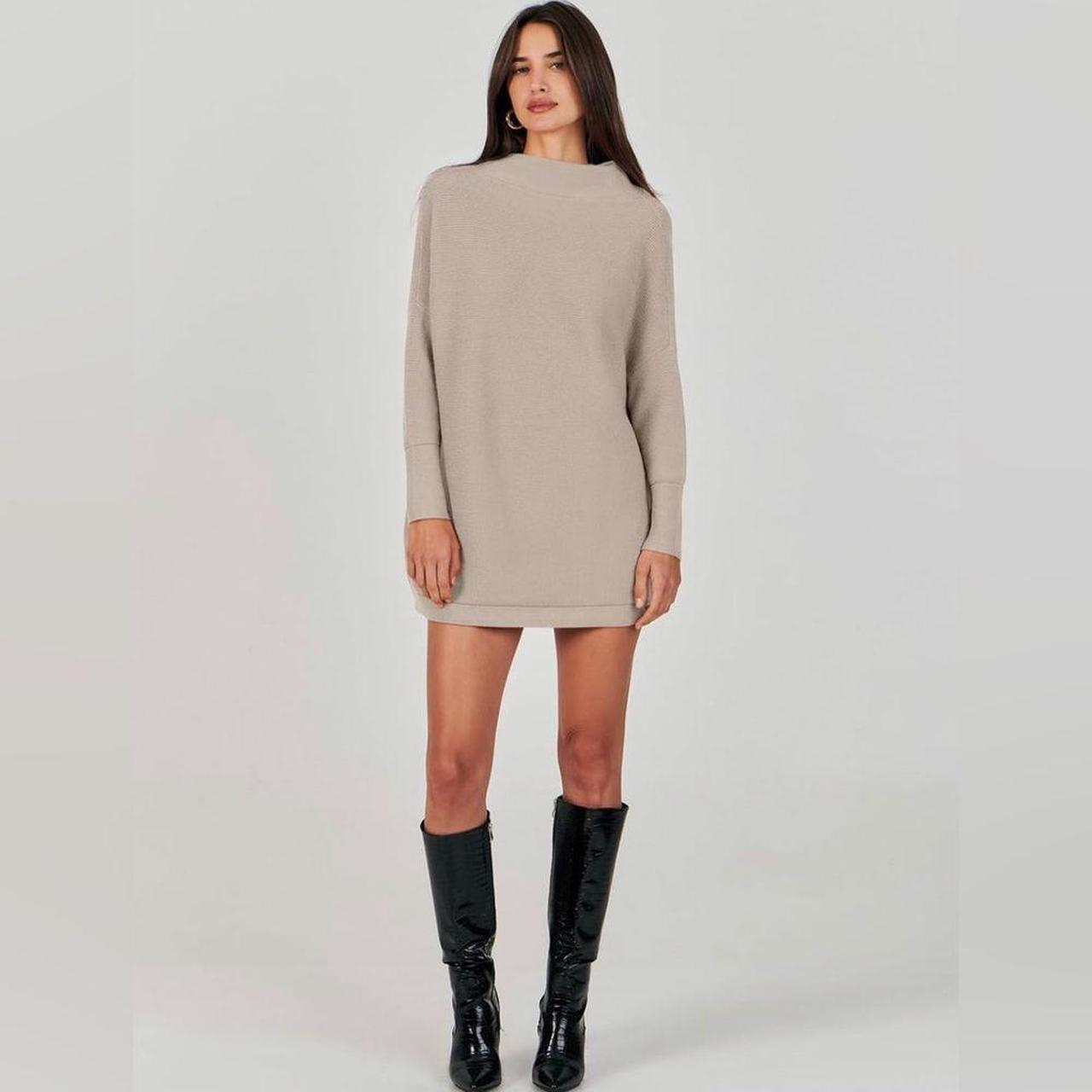 Source Unknown Women's Sweater - Tan/Cream - S – … - image 8