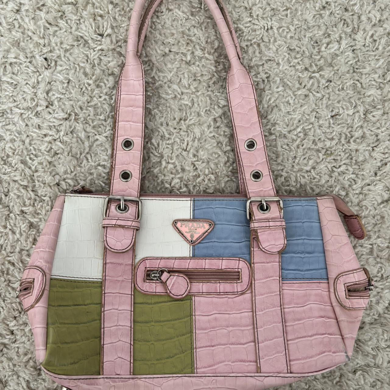 Pink discount prada purse