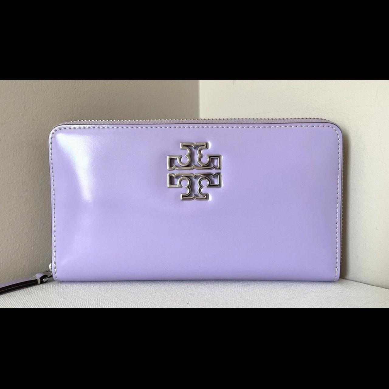 New Tory Burch Britten Patent Zip Continental Depop - Main Image