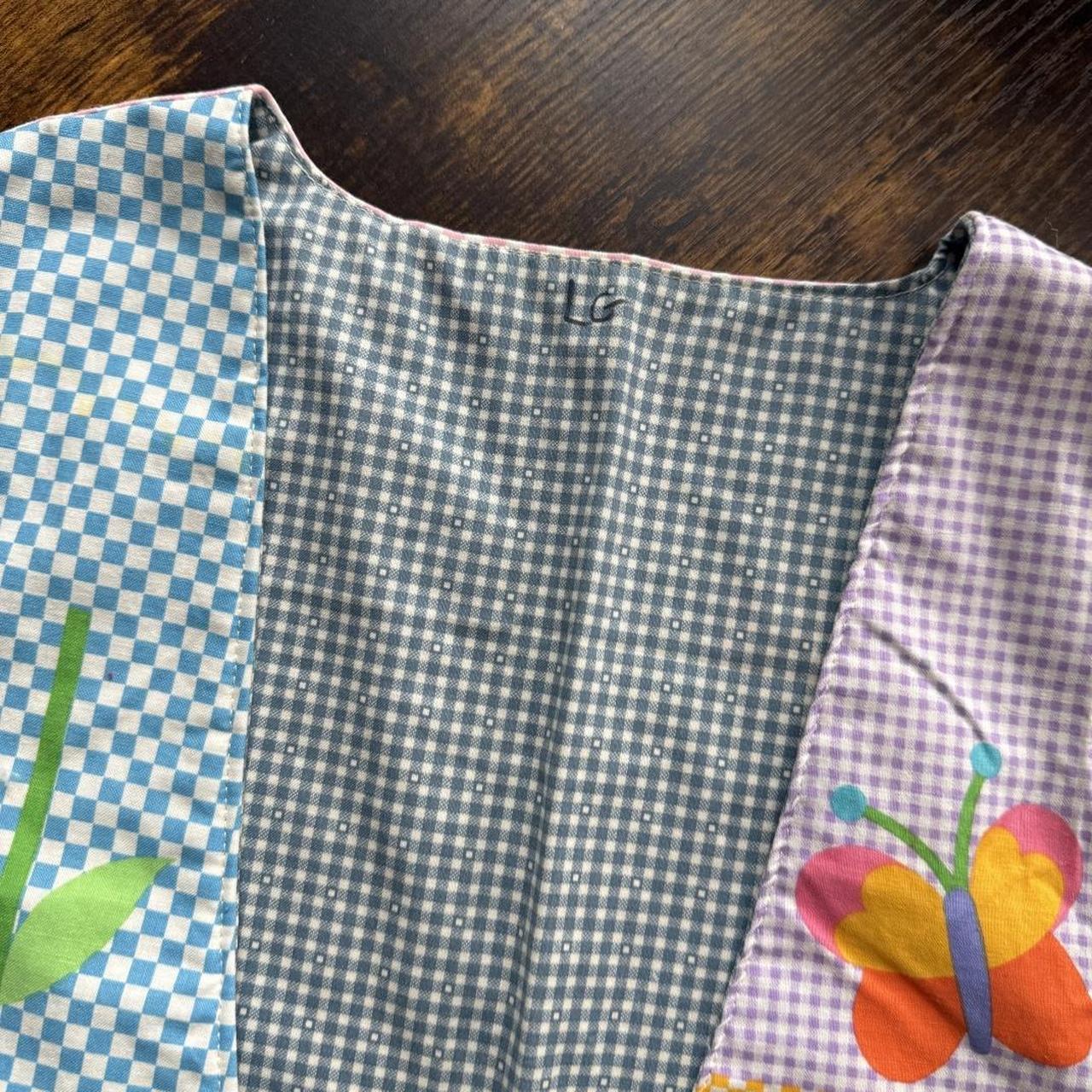 Women's Vest - Multi - L – Unique patchwork Easte… - image 4