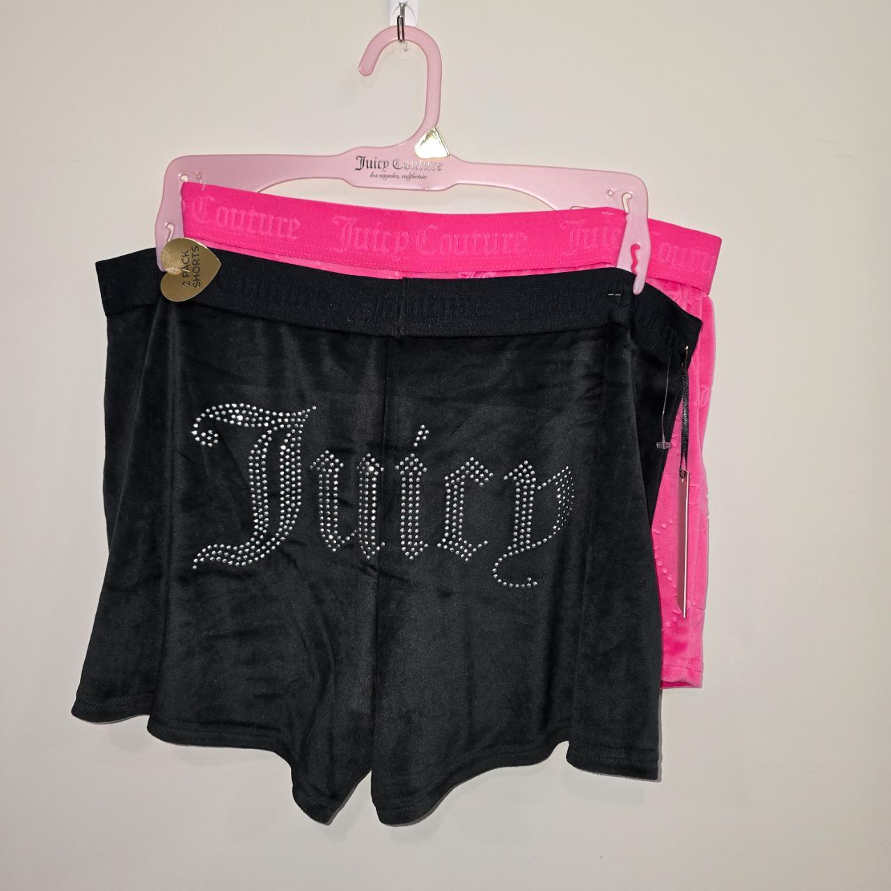 *NEW* JUICY COUTURE 2 Pairs Sleep ShortsXLBlack... Depop