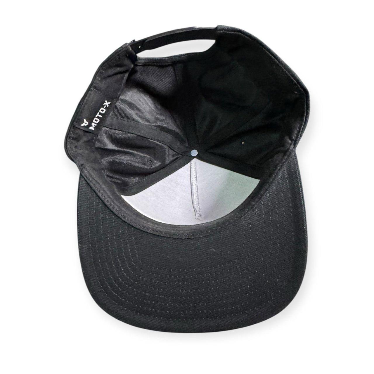 Men's Hat - Black – Features: Five panel Flat bil… - image 4
