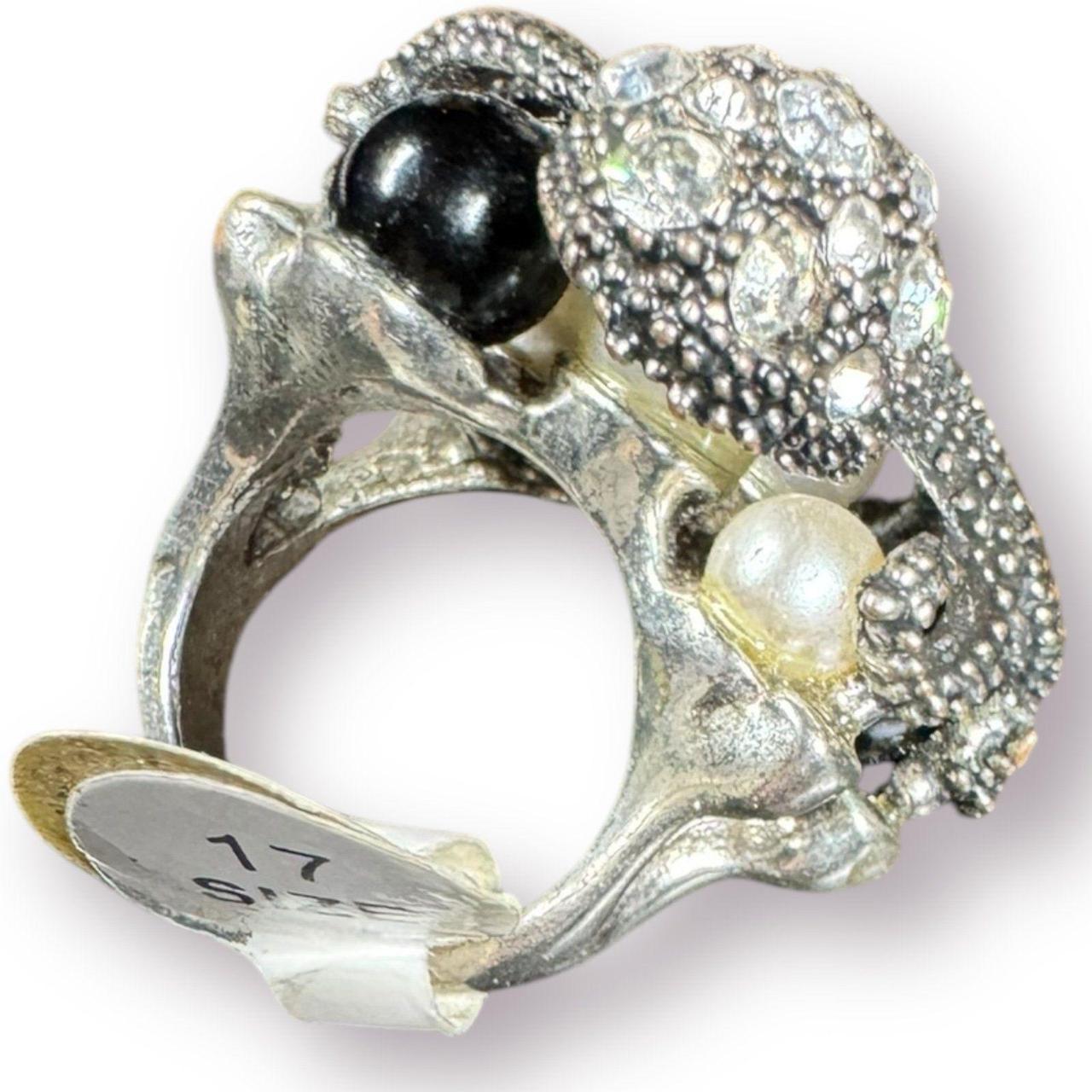 Women's Ring - Silver – Silver Octopus Multi Colo… - image 3