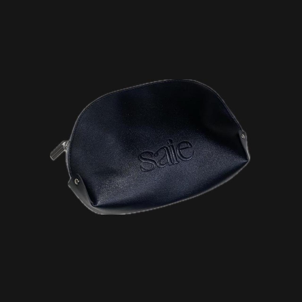 Black Saie makeup bag #makeupstorage #makeupbag - Depop