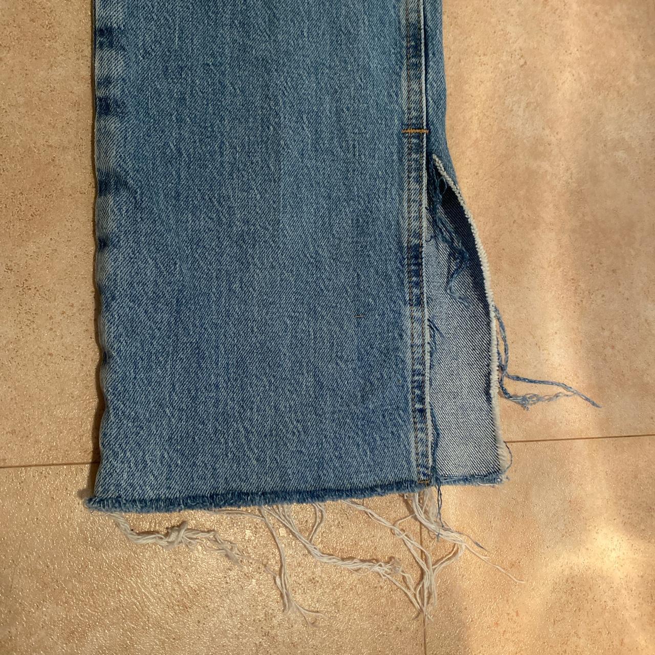 Zara Women s Blue Jeans Depop zara-women-s-blue-jeans-depop