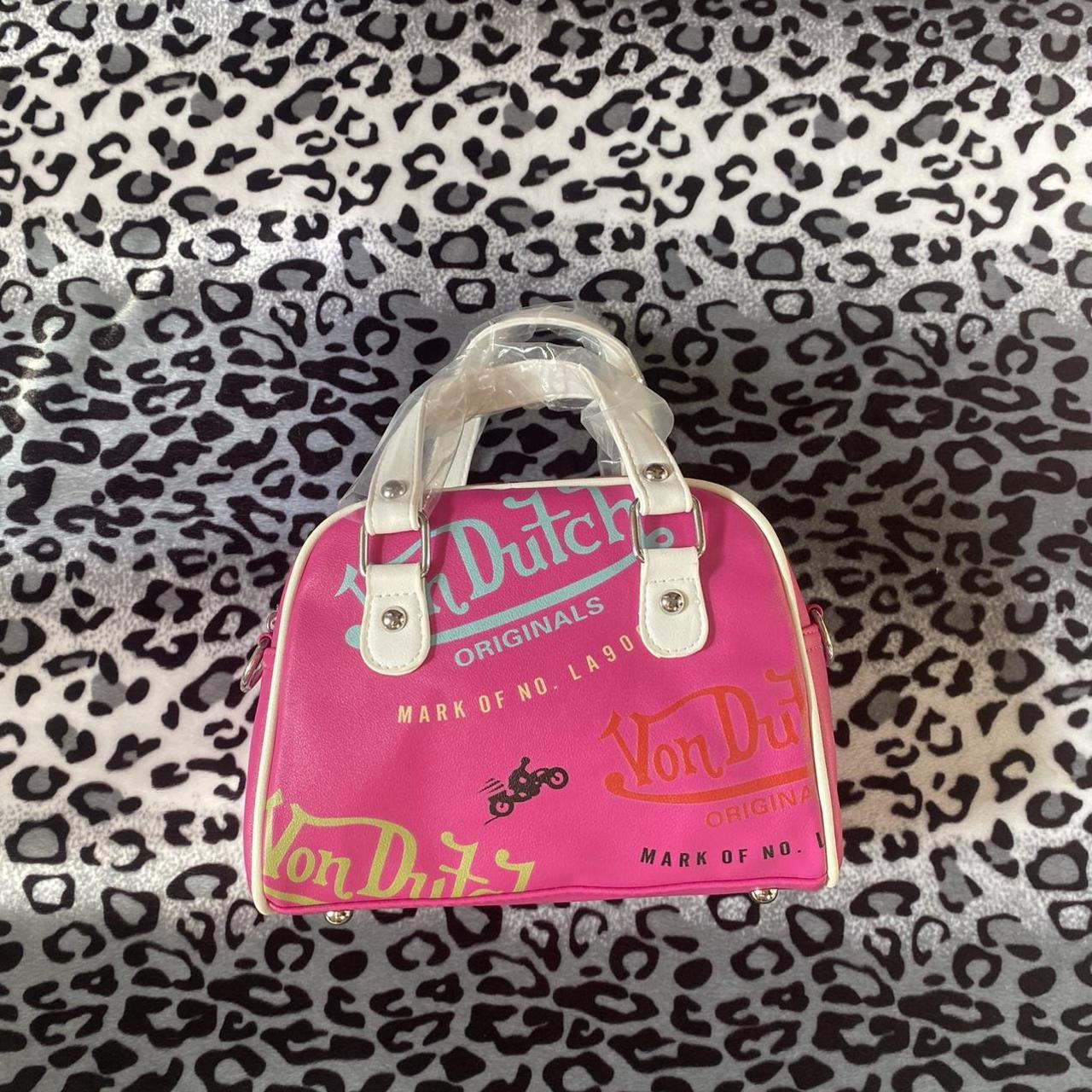 Pink von dutch discount bag