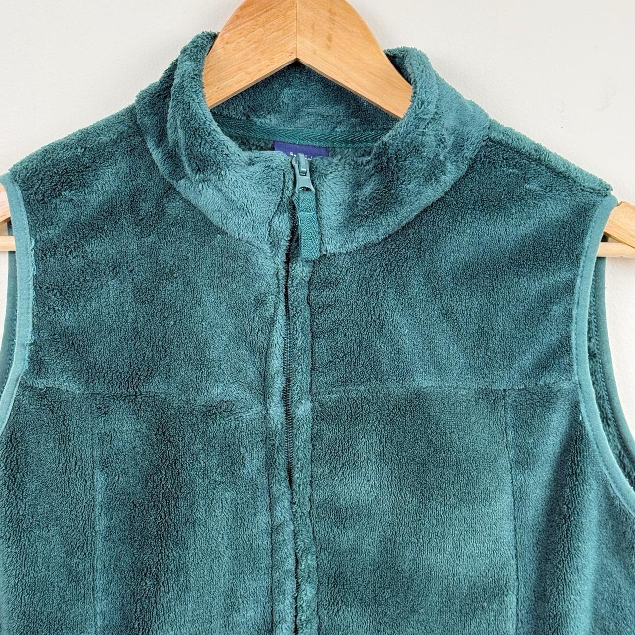 Basic Editions Women's Vest - Green - L – Basic E… - image 3