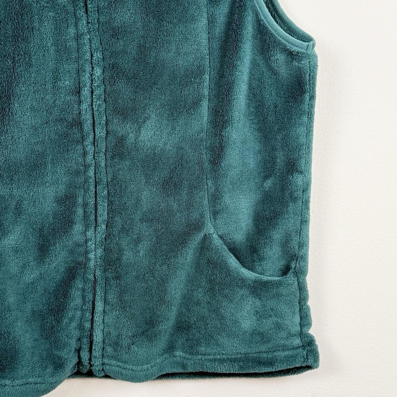 Basic Editions Women's Vest - Green - L – Basic E… - image 2