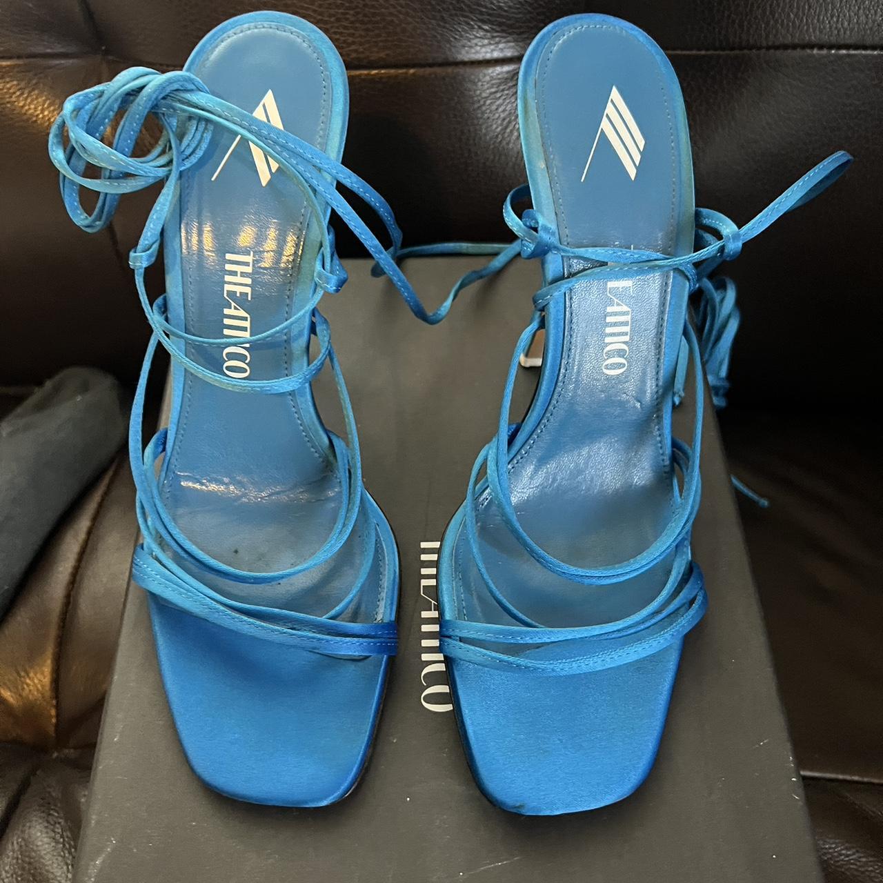 the attico lace up sandals