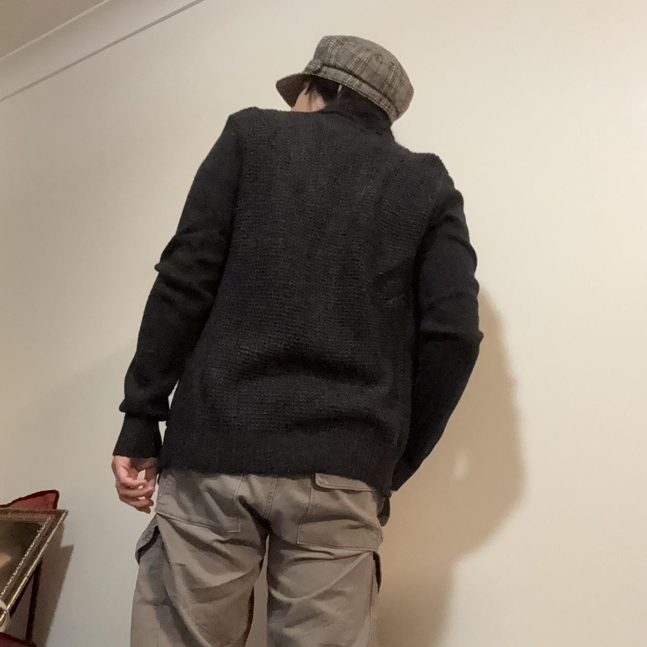 トップス 00s archive semantic desing longcardigan Semantic Design hybrid knit cardigan Size M Second | Depop