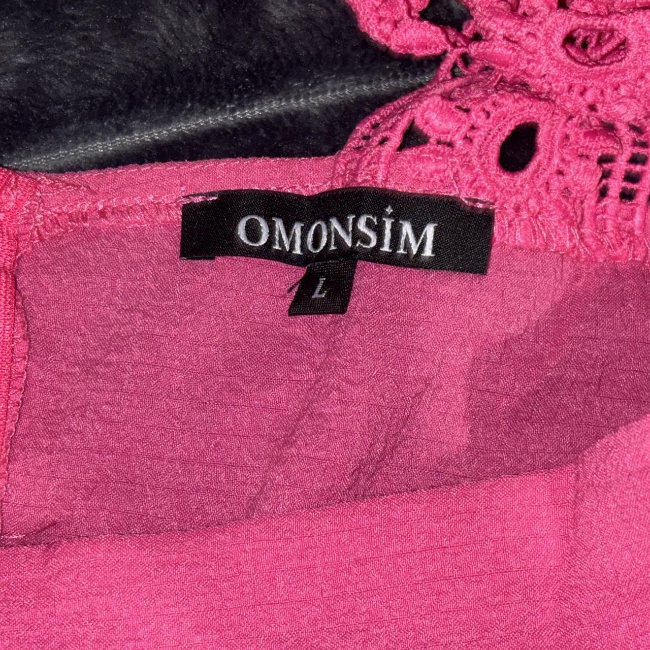 Pink maxi dress with beaded detailing maxidress Depop