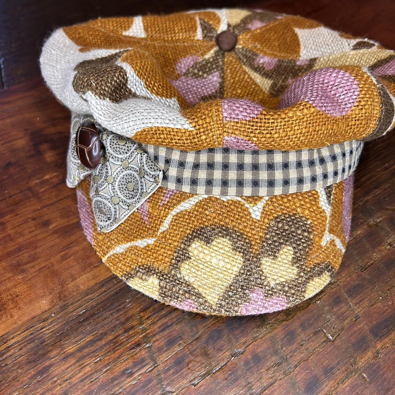 Women's Hat - Multi/Orange – Paula Singleton News… - image 1