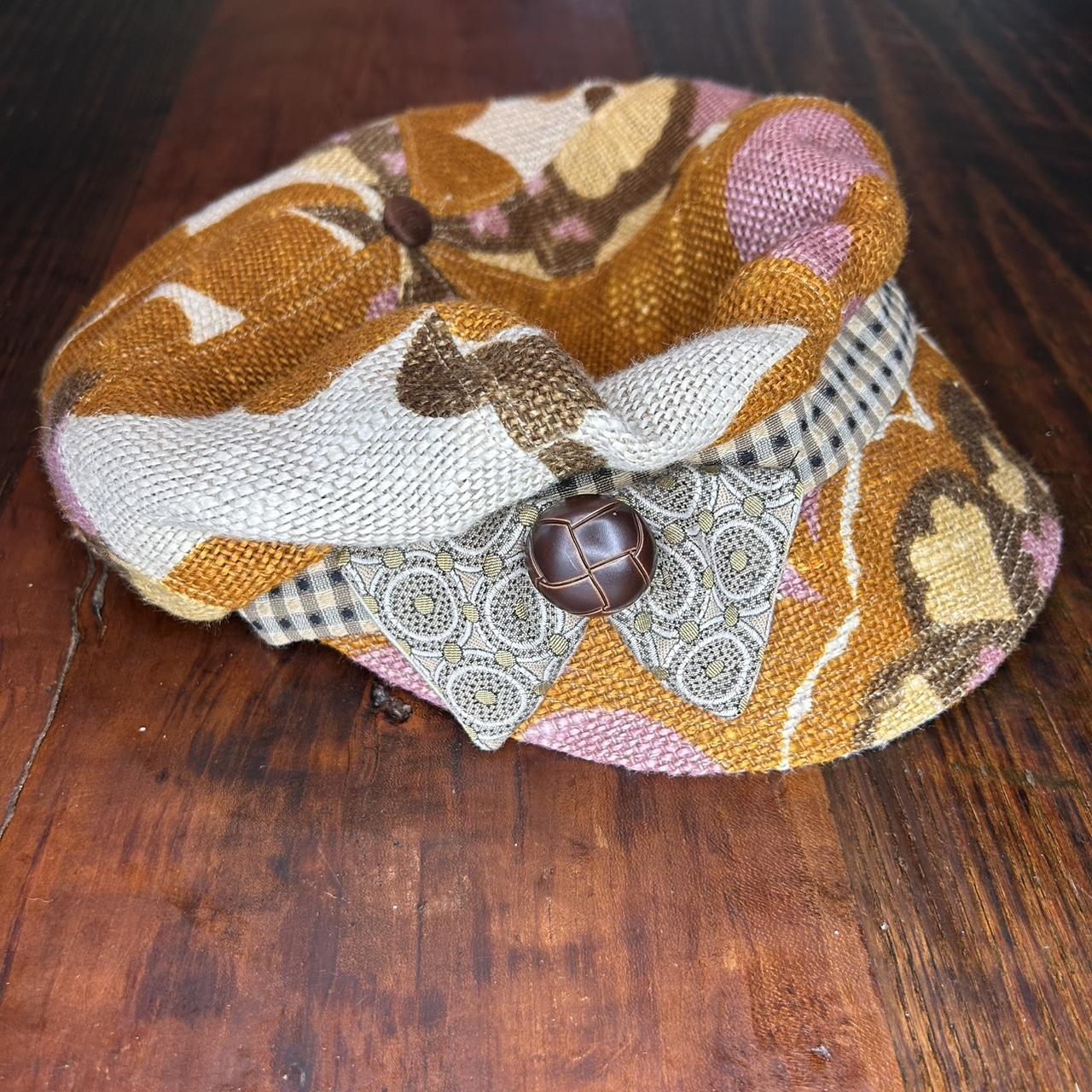 Women's Hat - Multi/Orange – Paula Singleton News… - image 2