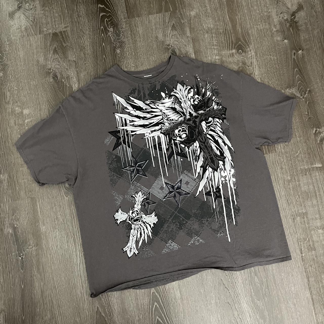 Supreme skull-tee - Depop