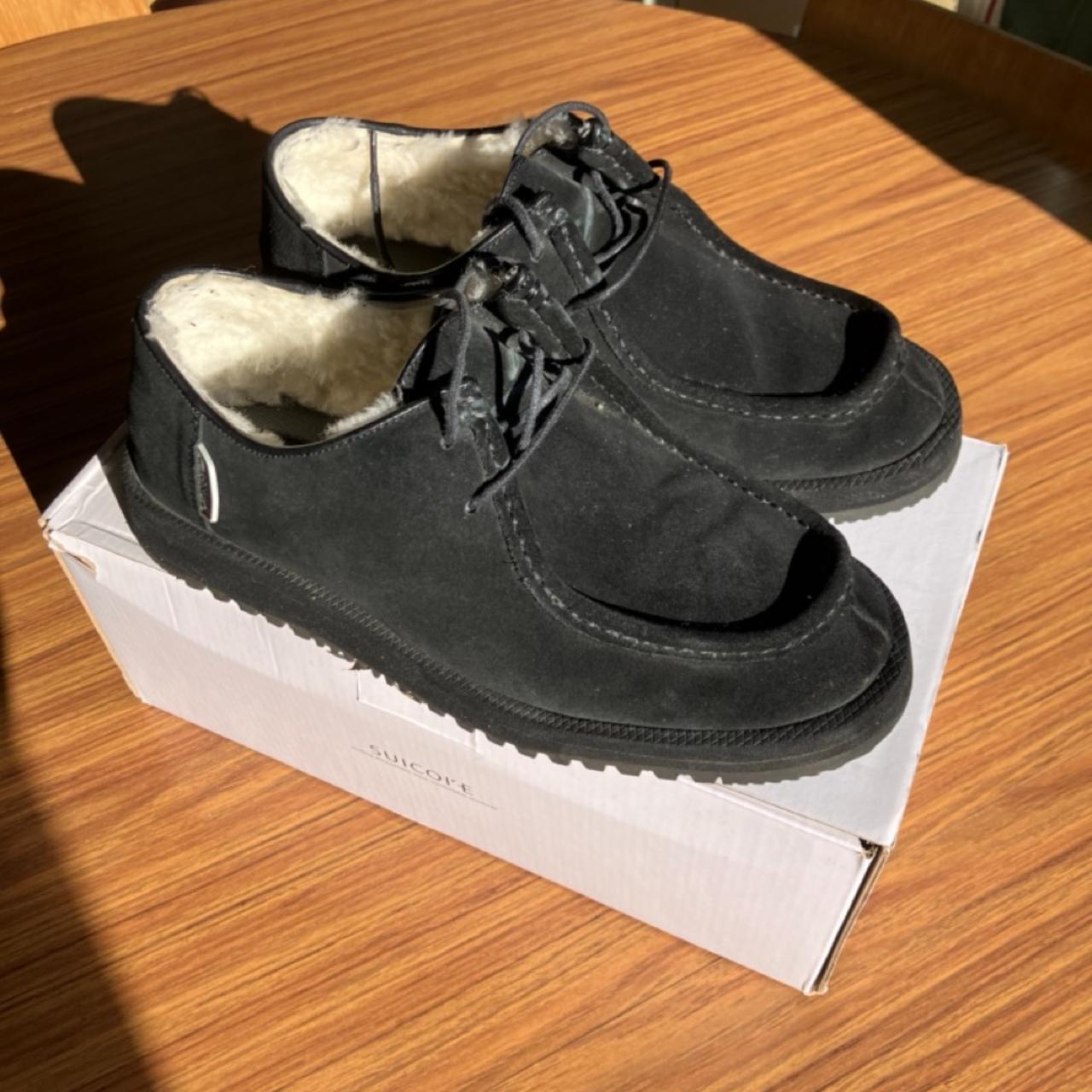 DYS-Mwpab Moccasin shoe. Would say these are an 8... - Depop