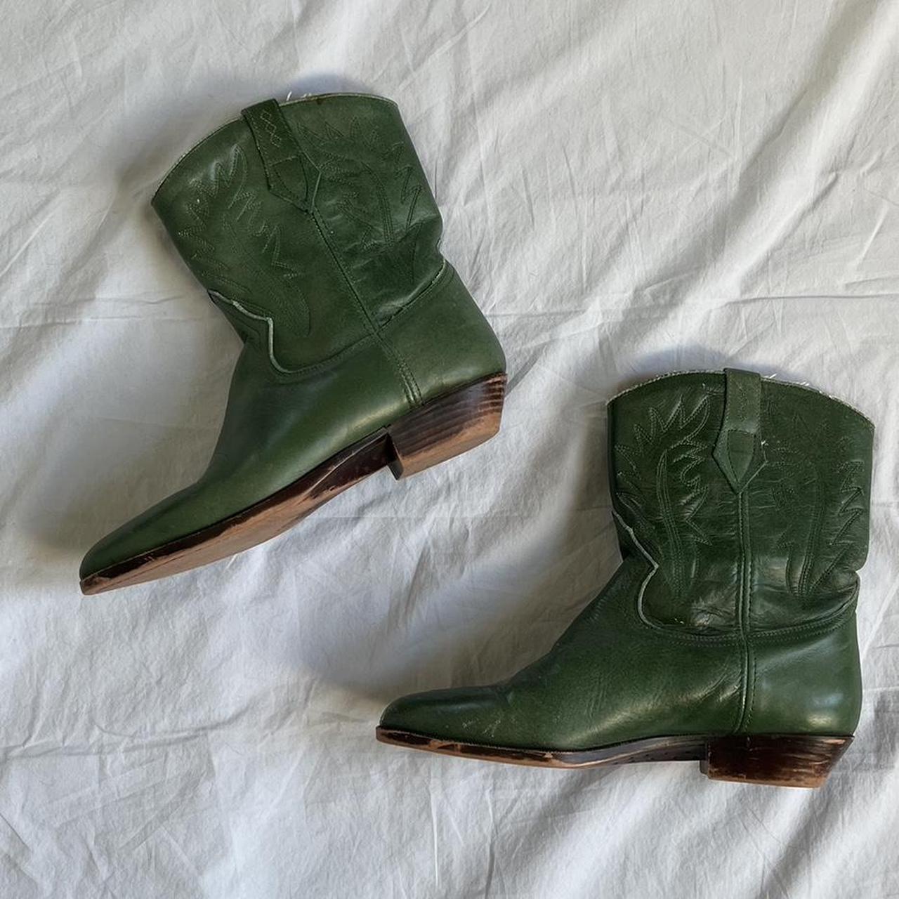 Bottega Veneta Women's Green and Brown Boots