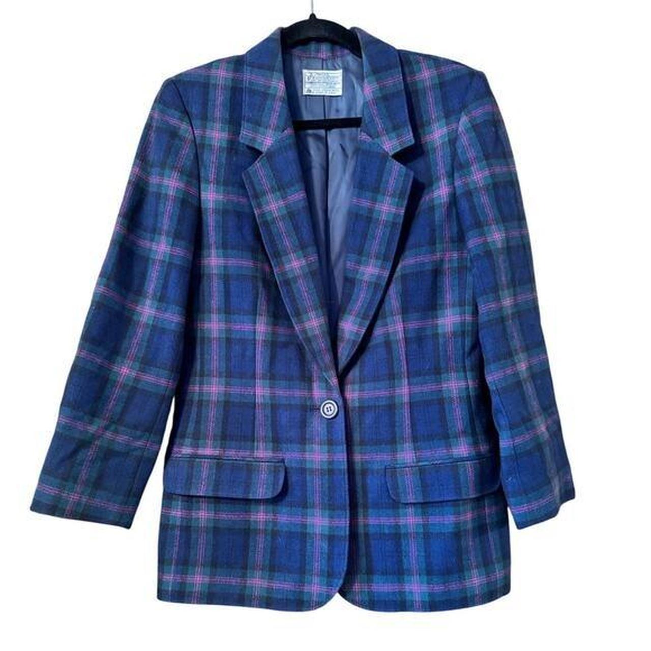 Pendleton Women's Tailored jacket - Blue/Purple -… - image 1