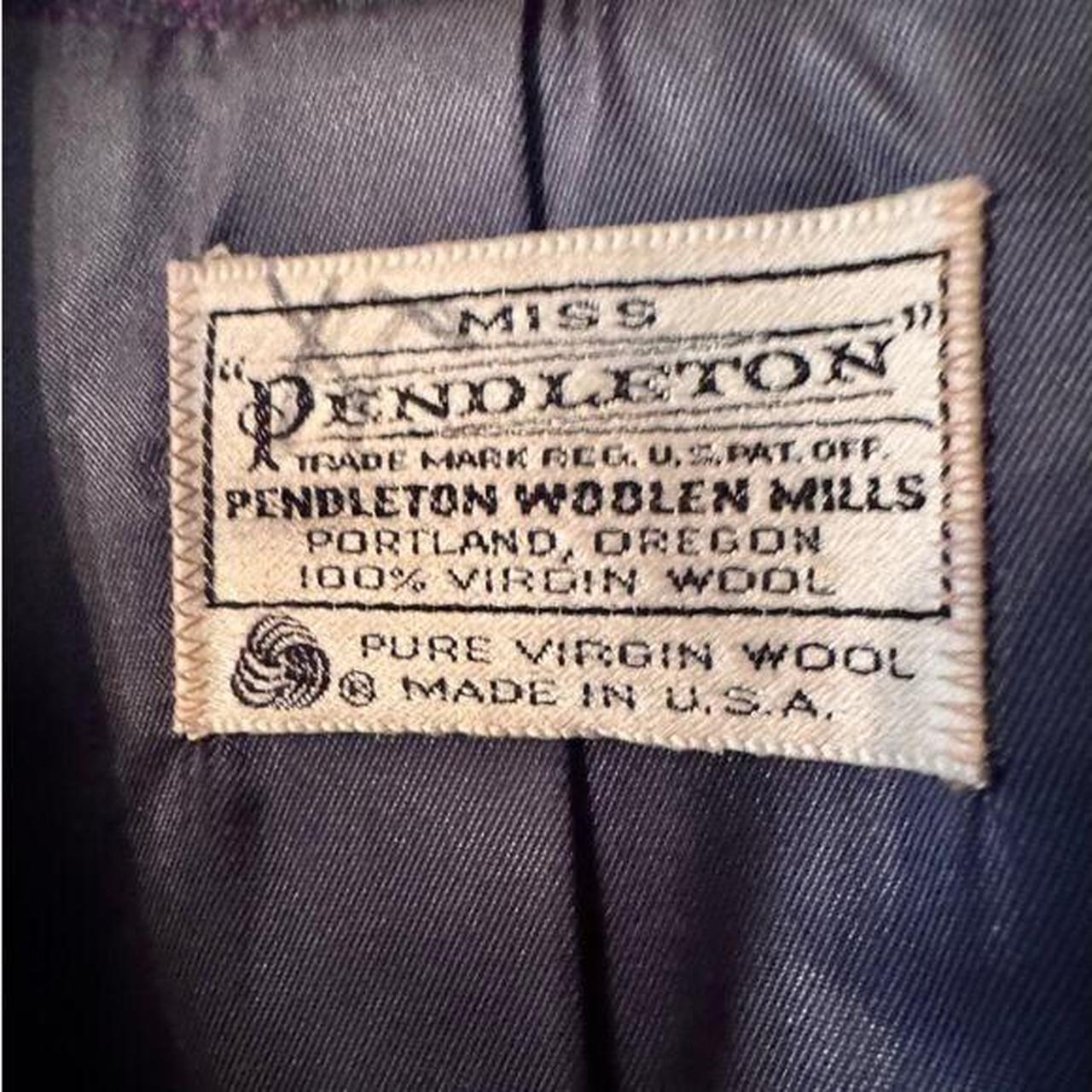 Pendleton Women's Tailored jacket - Blue/Purple -… - image 5