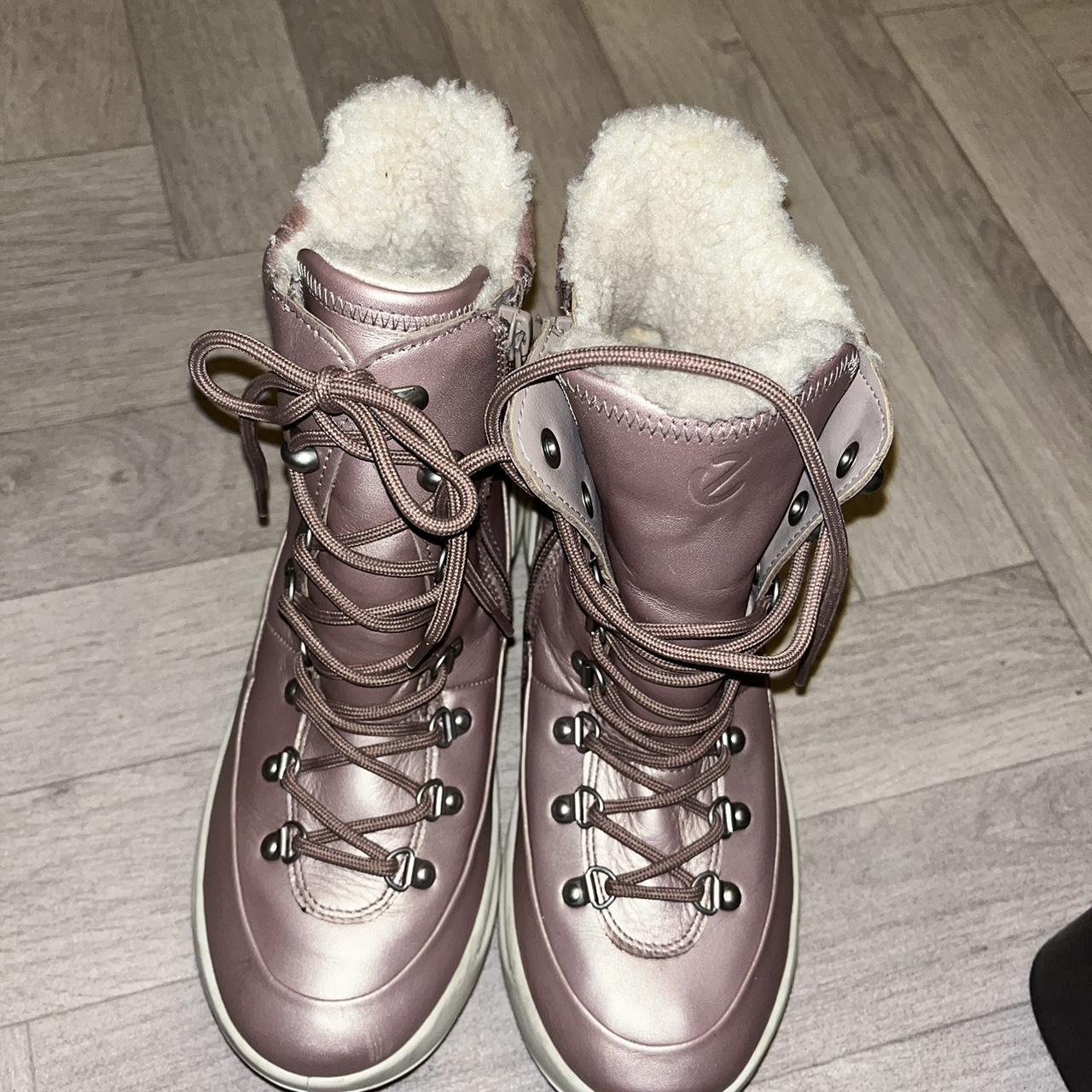 Ecco girl winter boots best sale