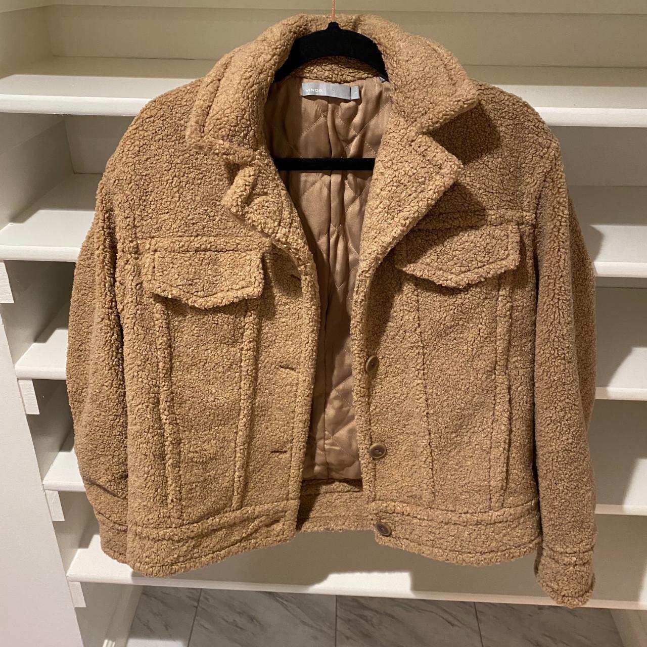 Vince on sale shearling jacket