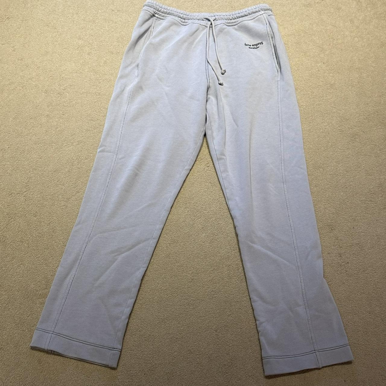 Acne Studios Lilac Joggers Size S, Length Tailored... - Depop
