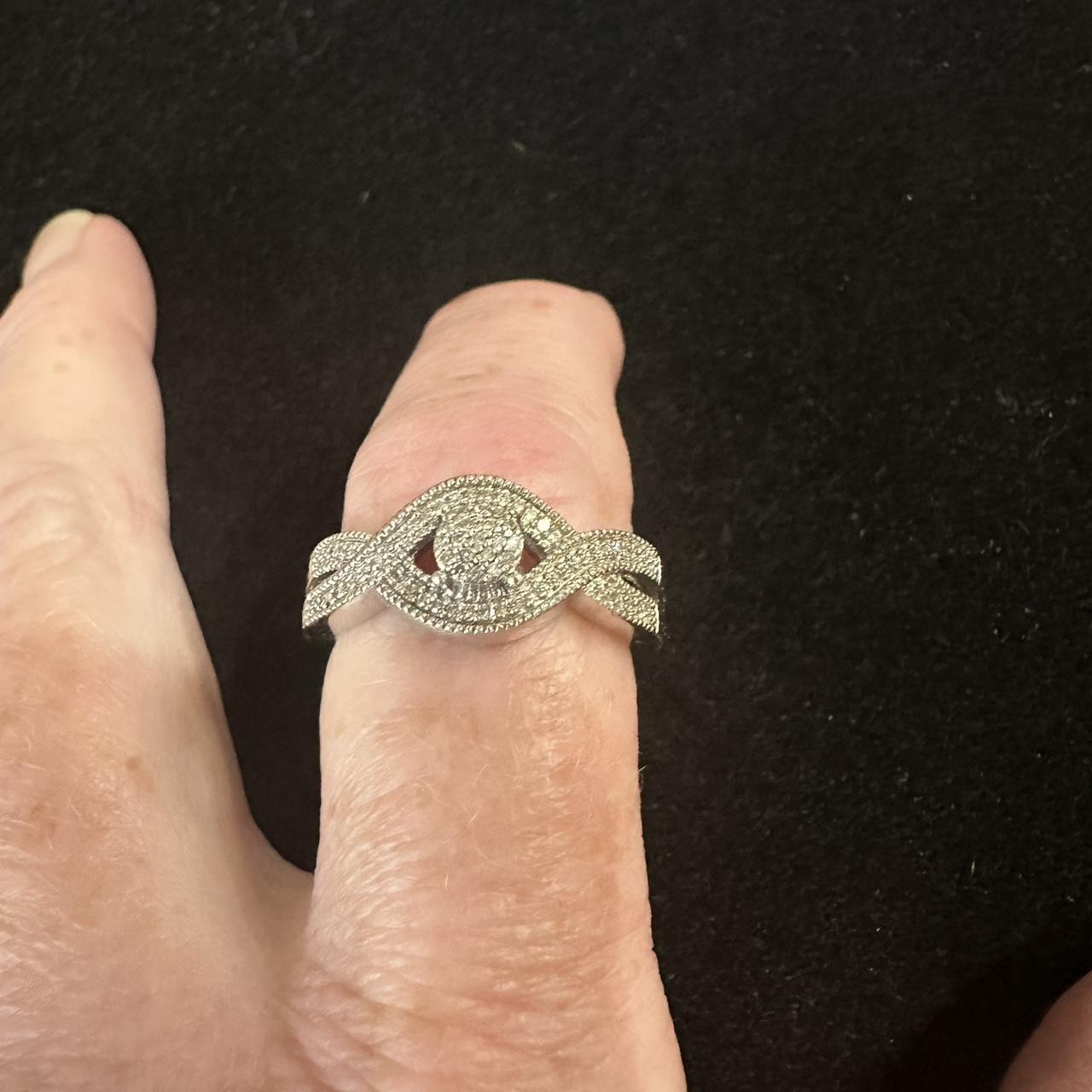 Affinity Diamonds Women's Ring - Silver/Grey – Af… - image 2