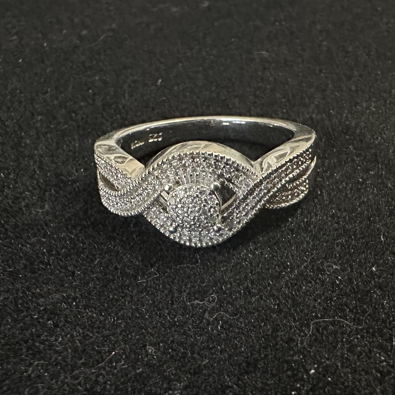 Affinity Diamonds Women's Ring - Silver/Grey – Af… - image 5