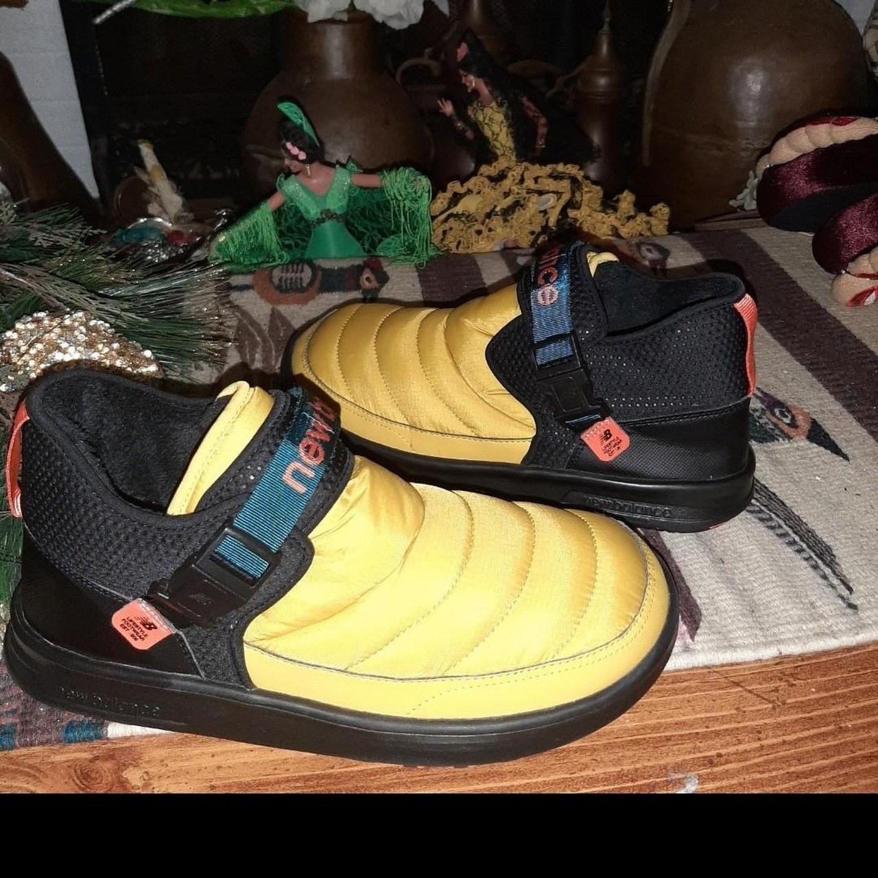 new balance black yellow