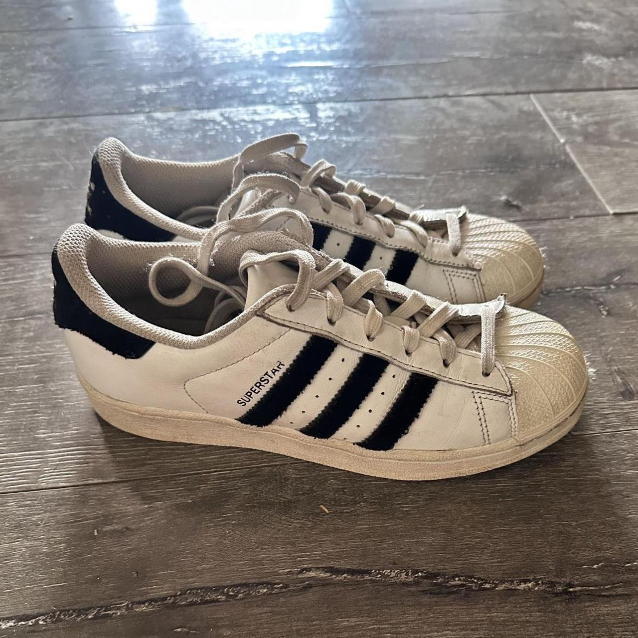 Adidas superstars size 6 Depop