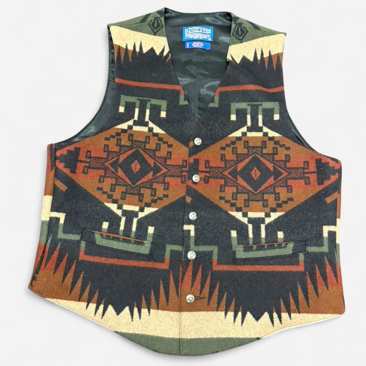 Pendleton Men's Vest - Multi/Black - L – Pendleto… - image 1