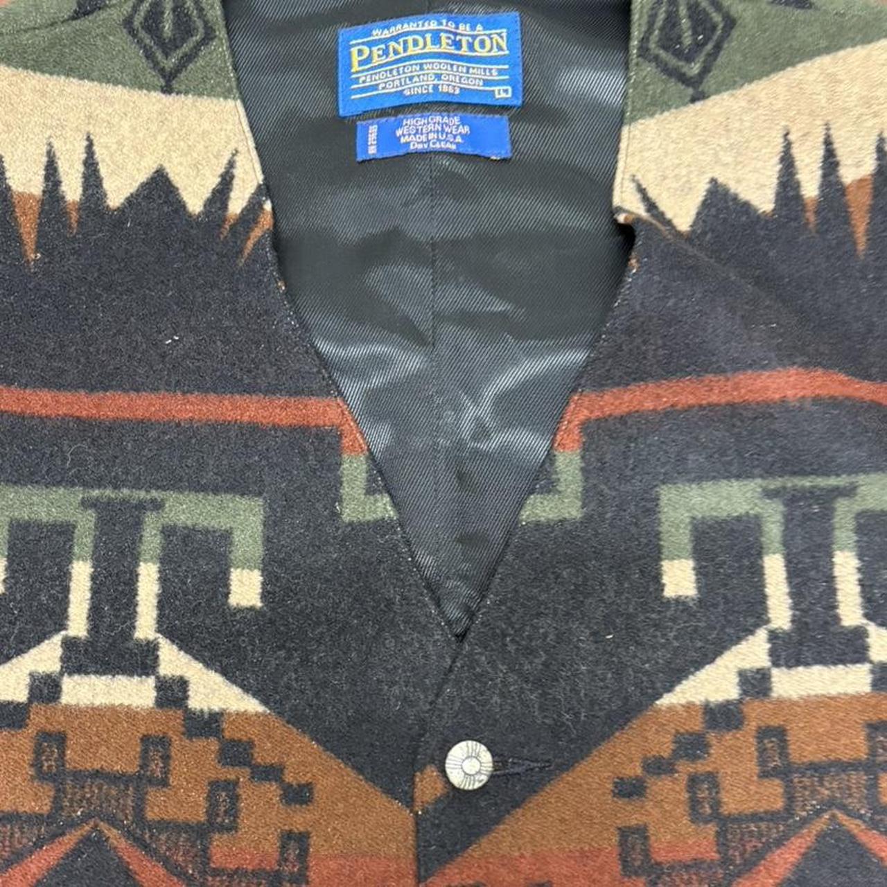 Pendleton Men's Vest - Multi/Black - L – Pendleto… - image 3