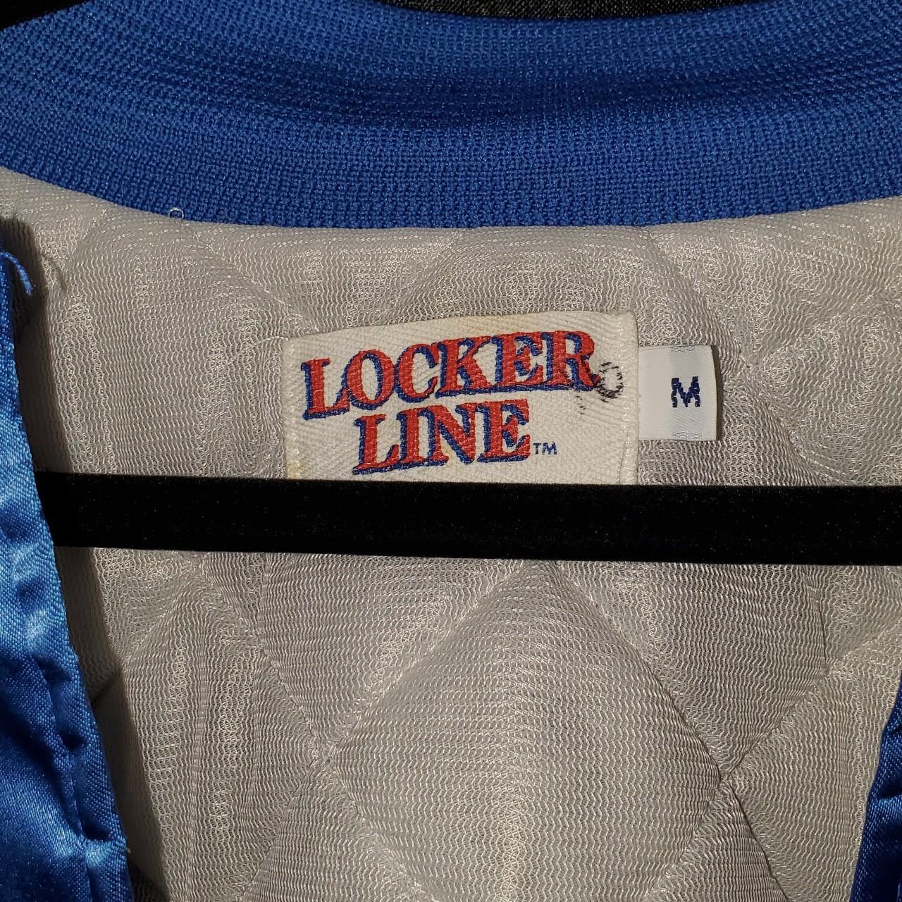 Locker Line, Jackets & Coats, Vintage Seattle Seahawks Jacket Tag Xl  Bomber Snap Locker Line Blue Usa