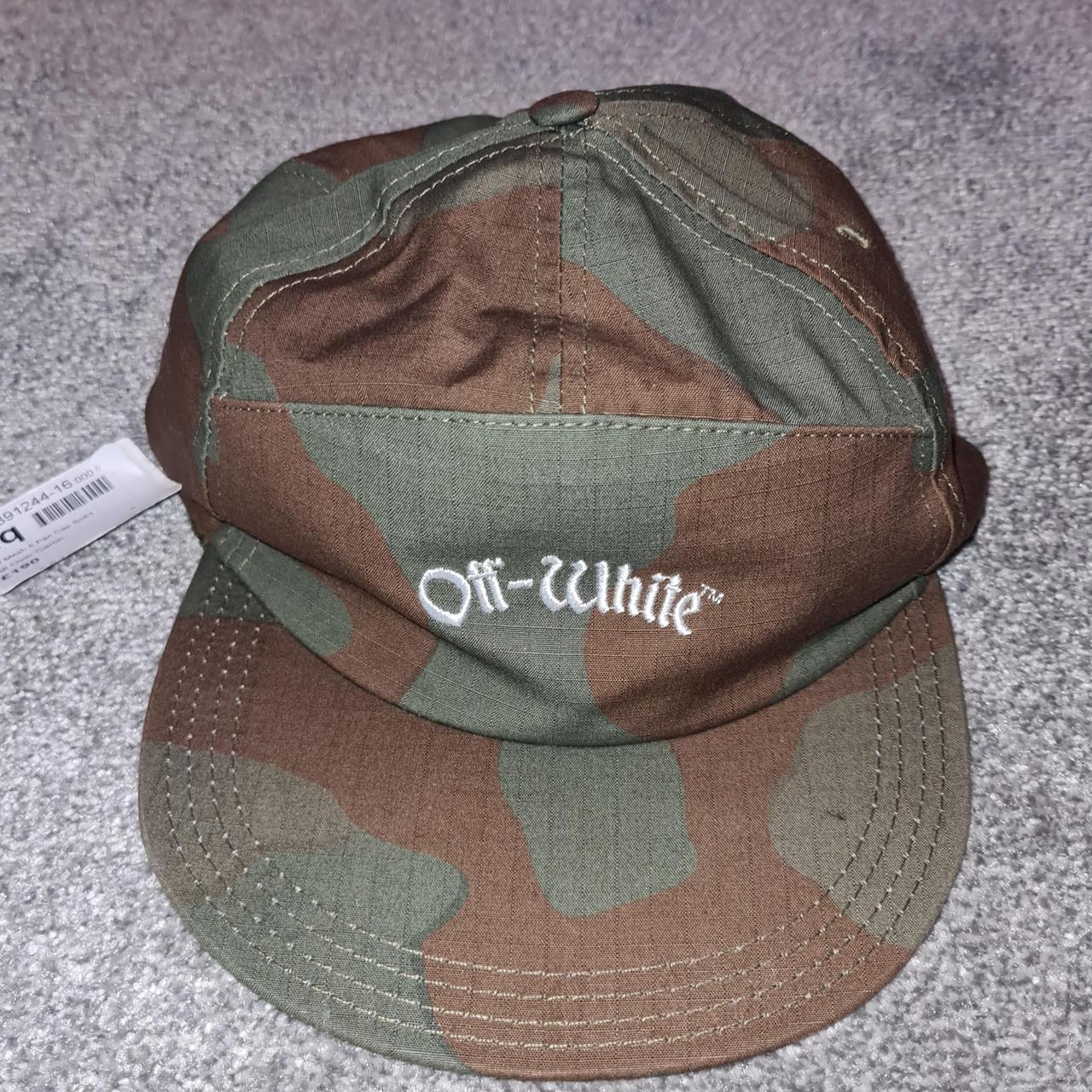 Off white outlet camo hat