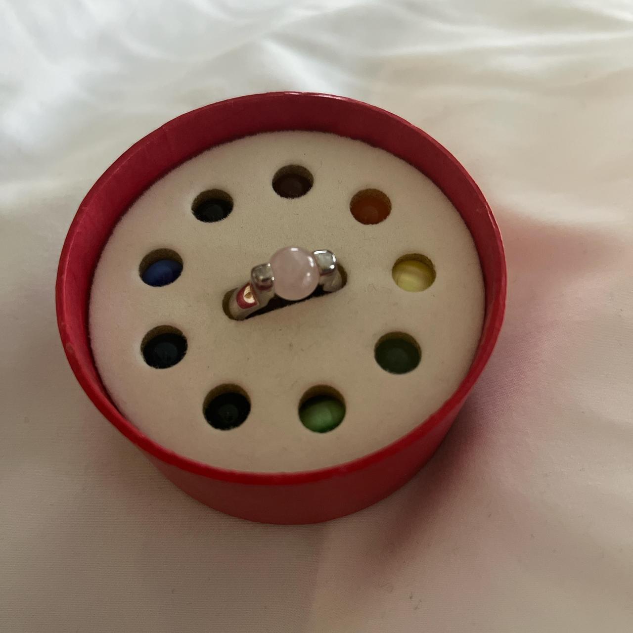 Women's Ring - Multi – Silver ring with interchan… - image 1