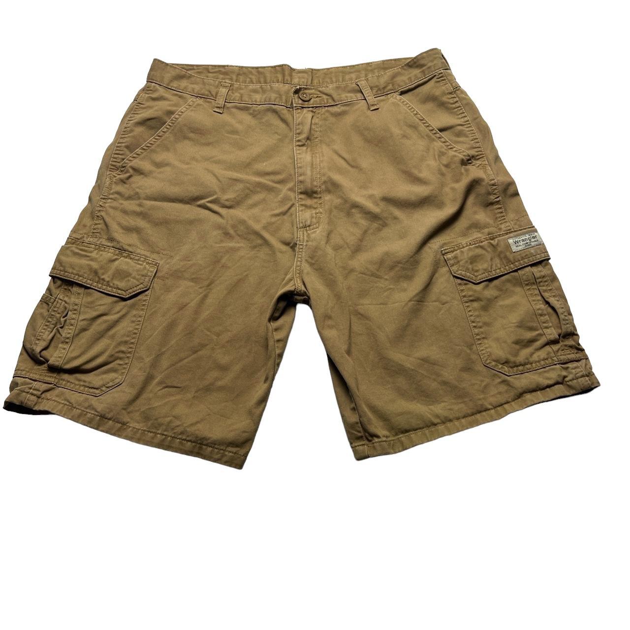 Wrangler Men's Brown Shorts | Depop