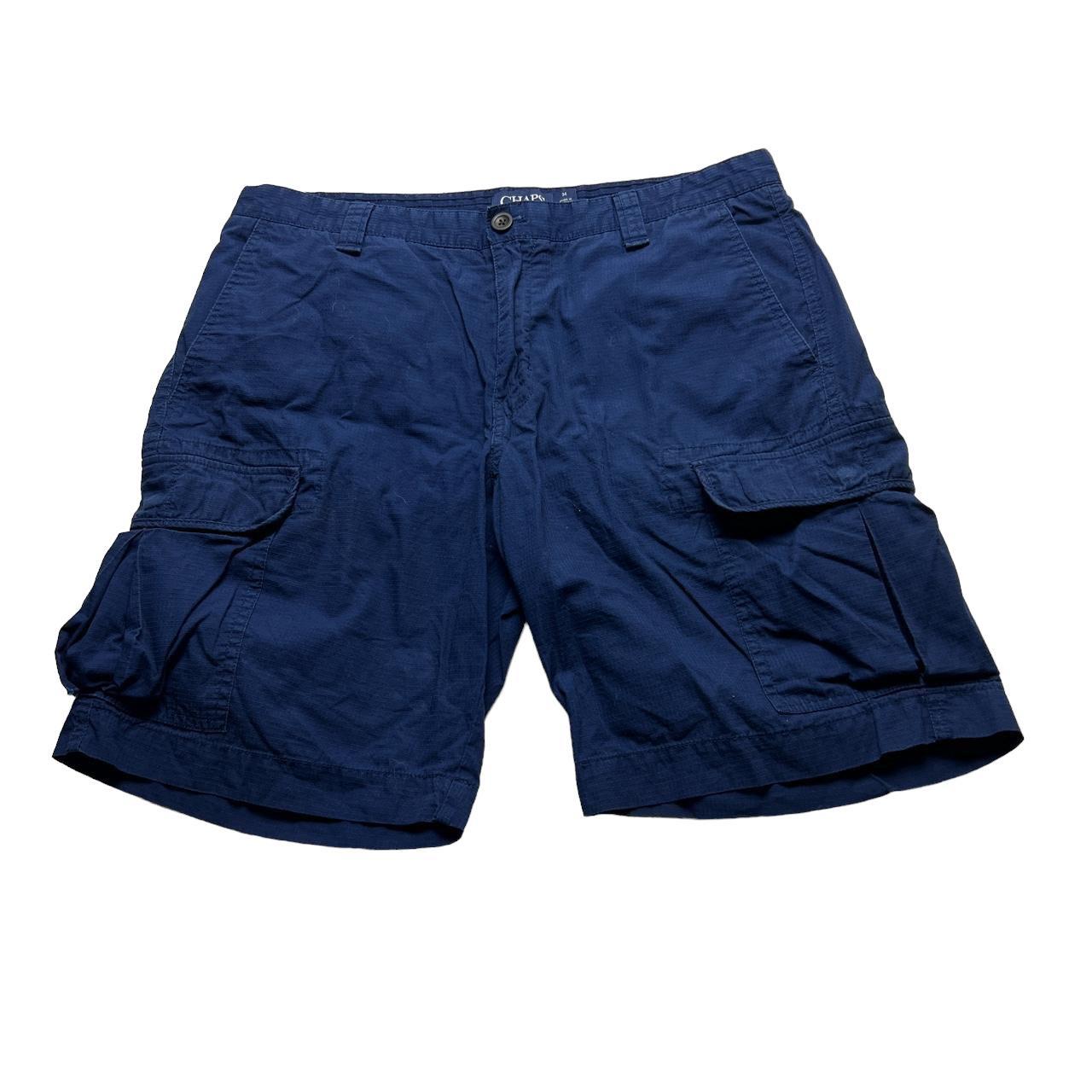 Chaps Men's Navy Shorts | Depop