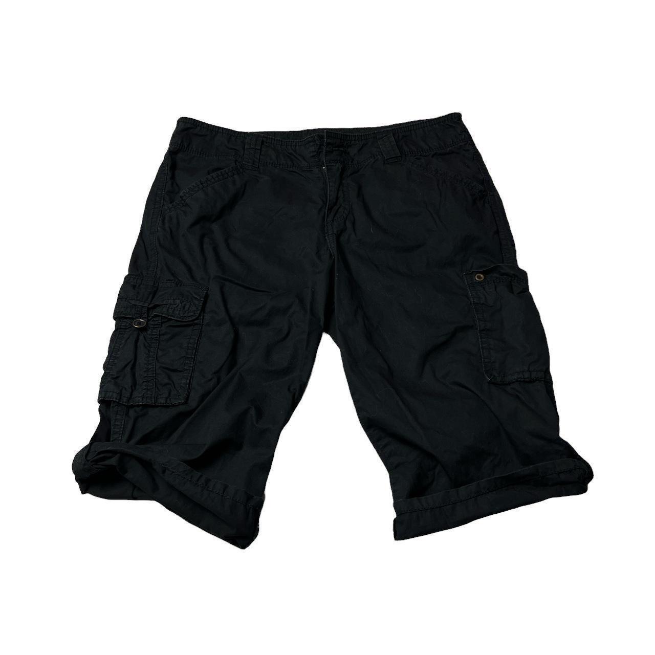 Calvin Klein Women's Black Shorts Depop