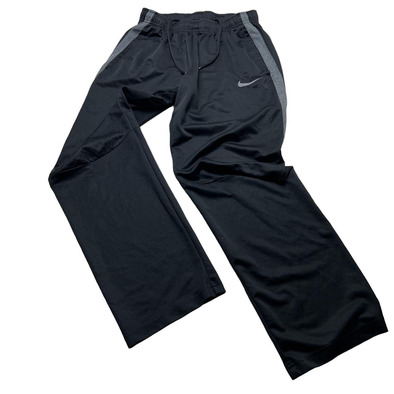mens black nike tracksuit bottoms