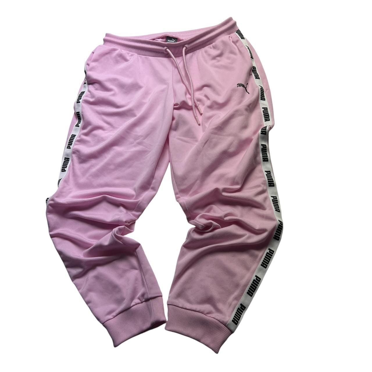 Pink tracksuit bottoms womens online