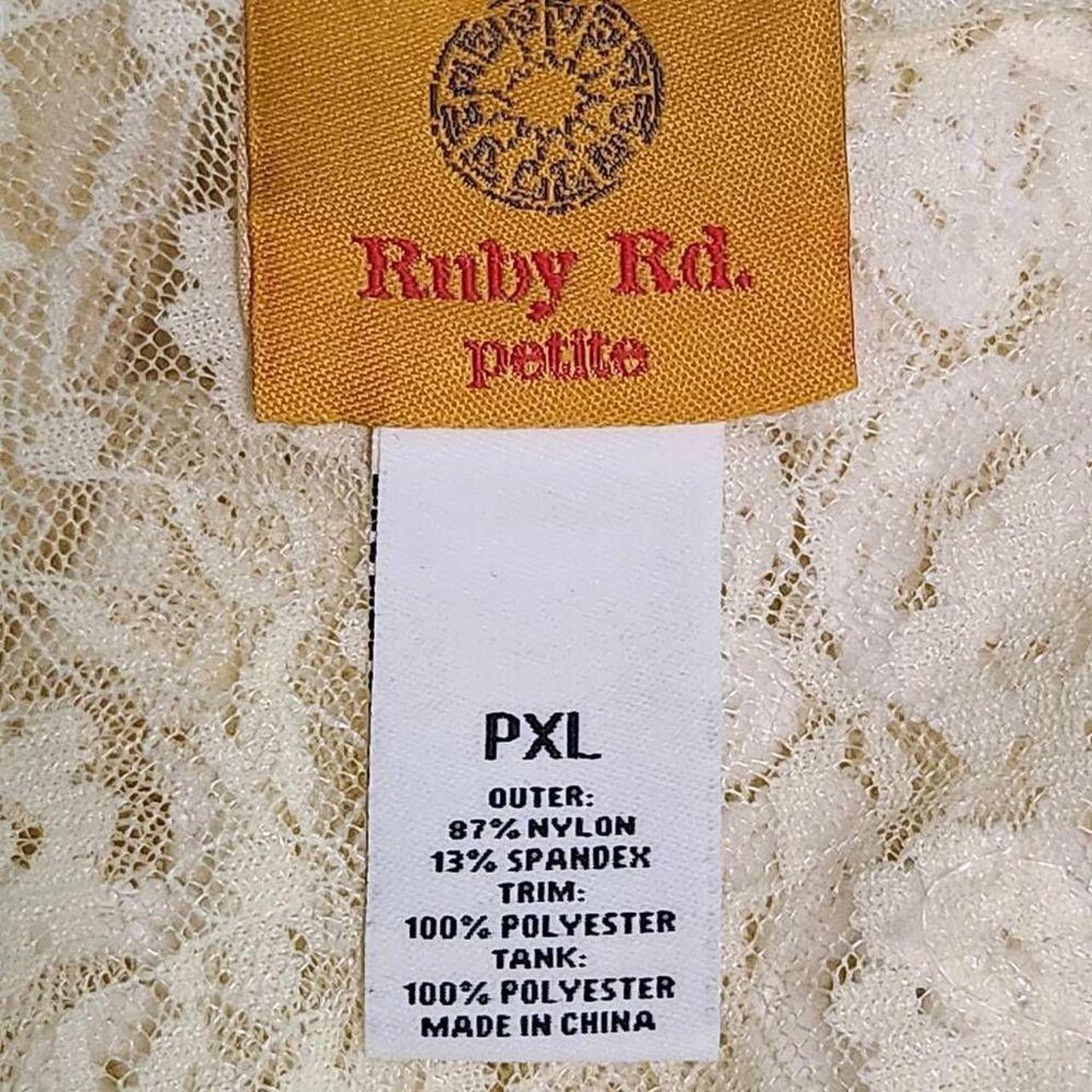 Ruby Rd. Women's Blouse - Yellow/White - 16 – Rub… - image 7