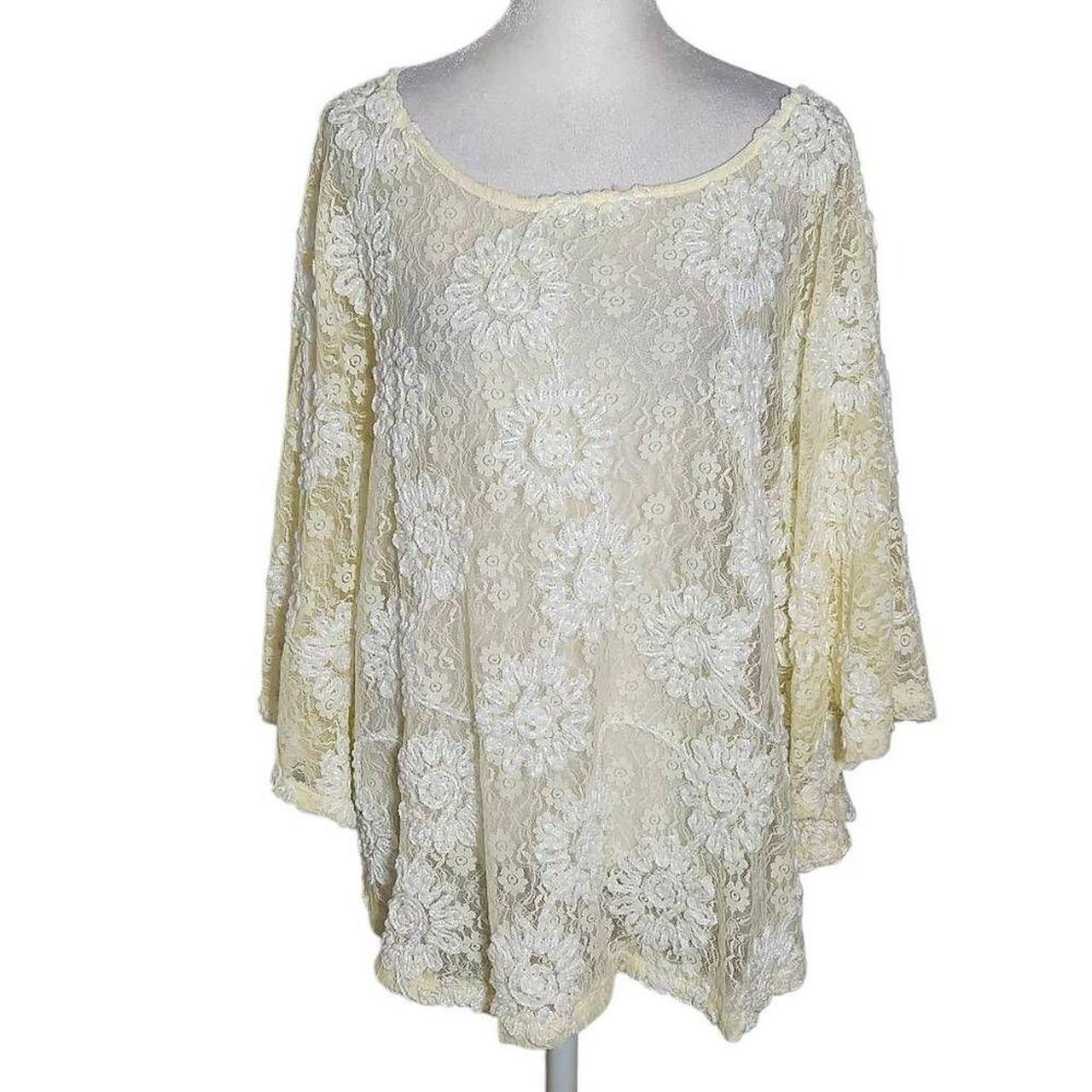Ruby Rd. Women's Blouse - Yellow/White - 16 – Rub… - image 1