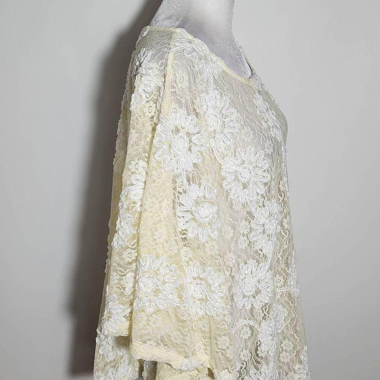 Ruby Rd. Women's Blouse - Yellow/White - 16 – Rub… - image 6